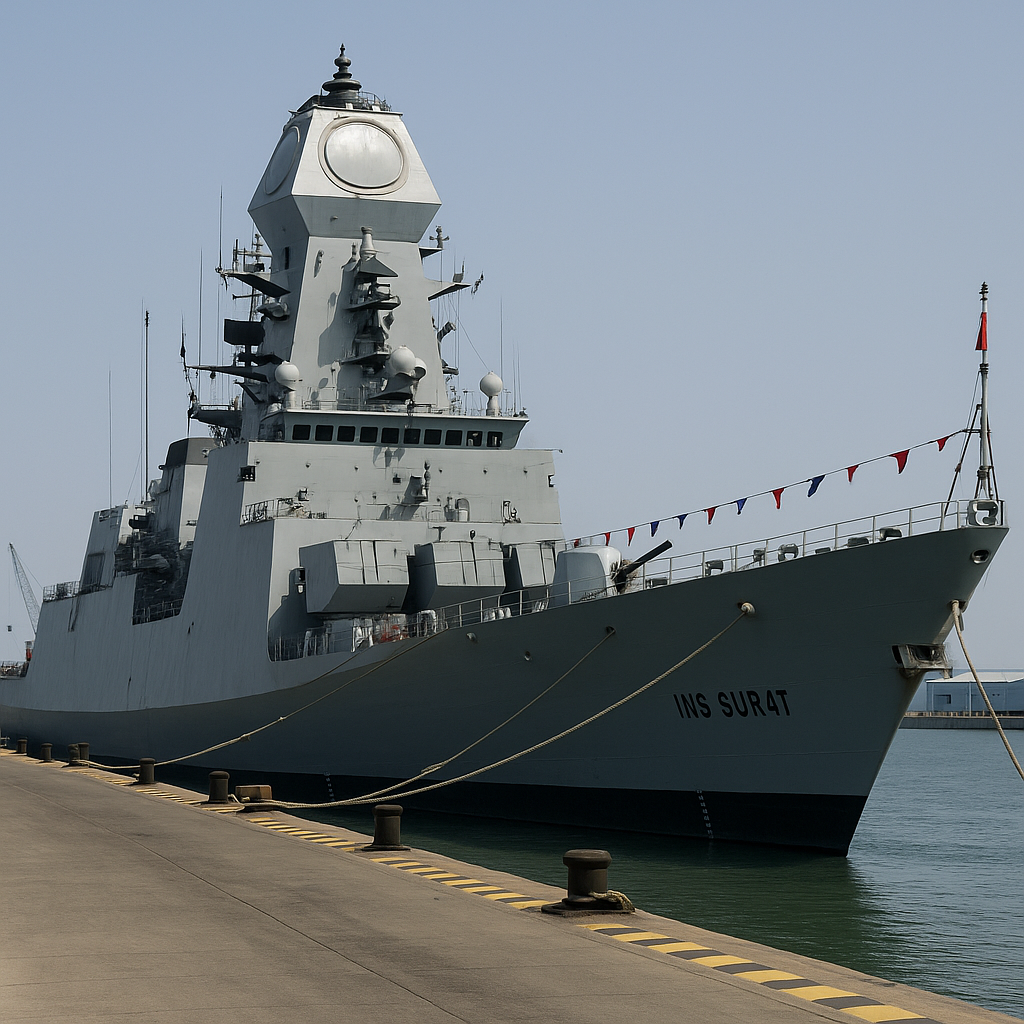 INS Surat Docks
